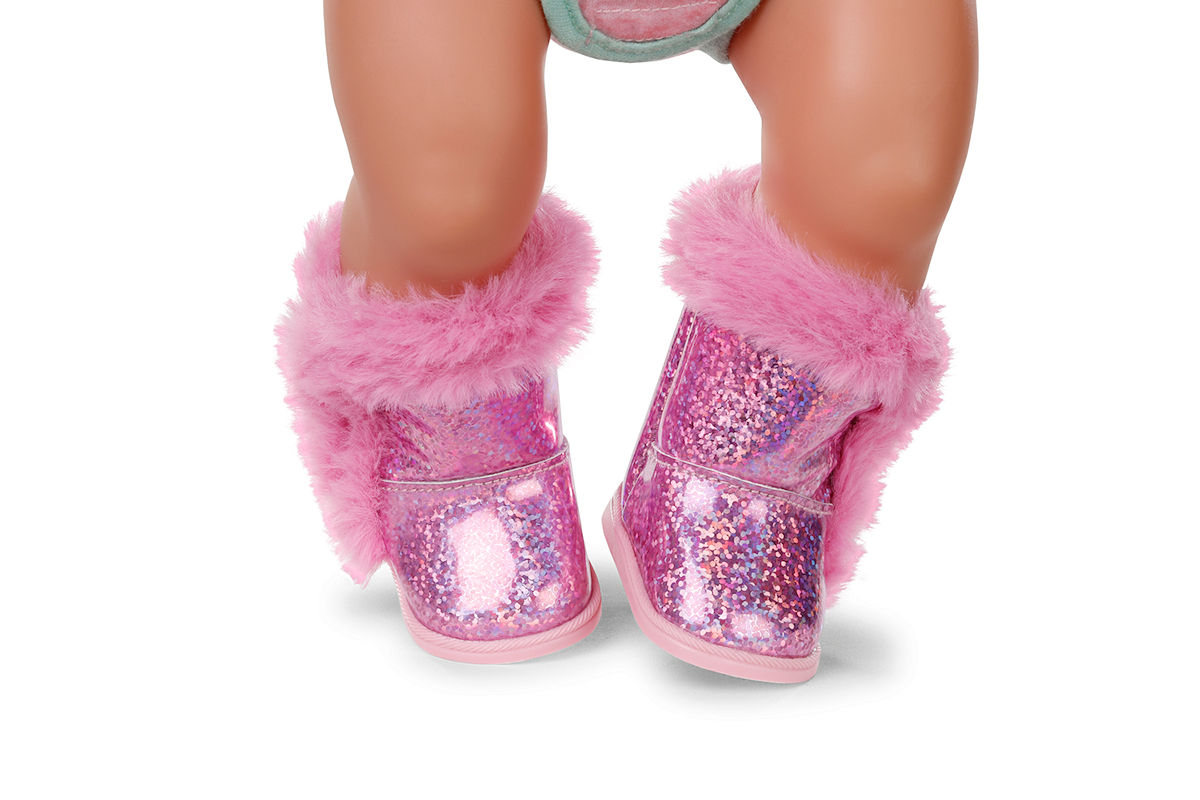 BABY born Glitterboots, 2 uitvoeringen 43cm
