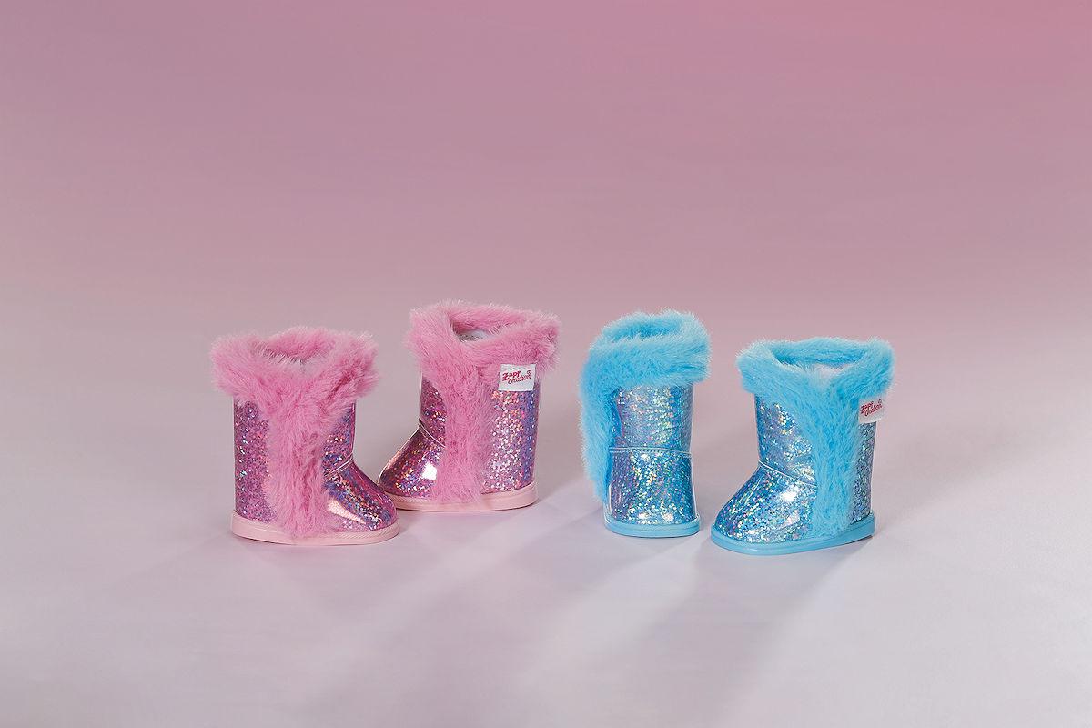 BABY born Glitterboots, 2 uitvoeringen 43cm
