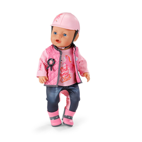 BABY born Paardrij-outfit 43cm
