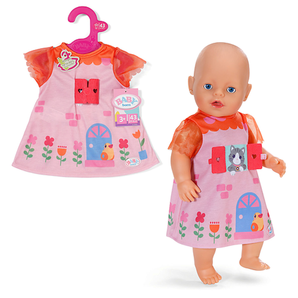BABY born Jurk Huis 43cm