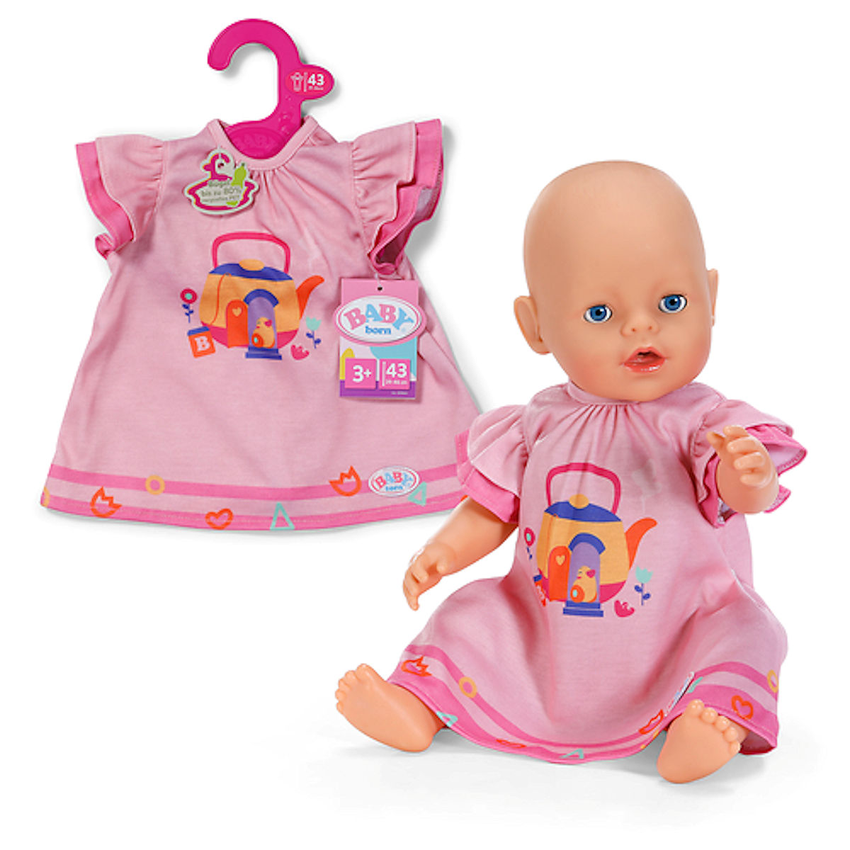 BABY born Jurk Theetijd 43cm