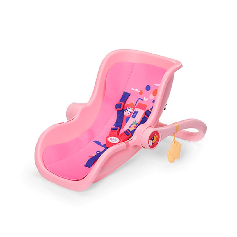 BABY born Comfortabele draagstoel roze