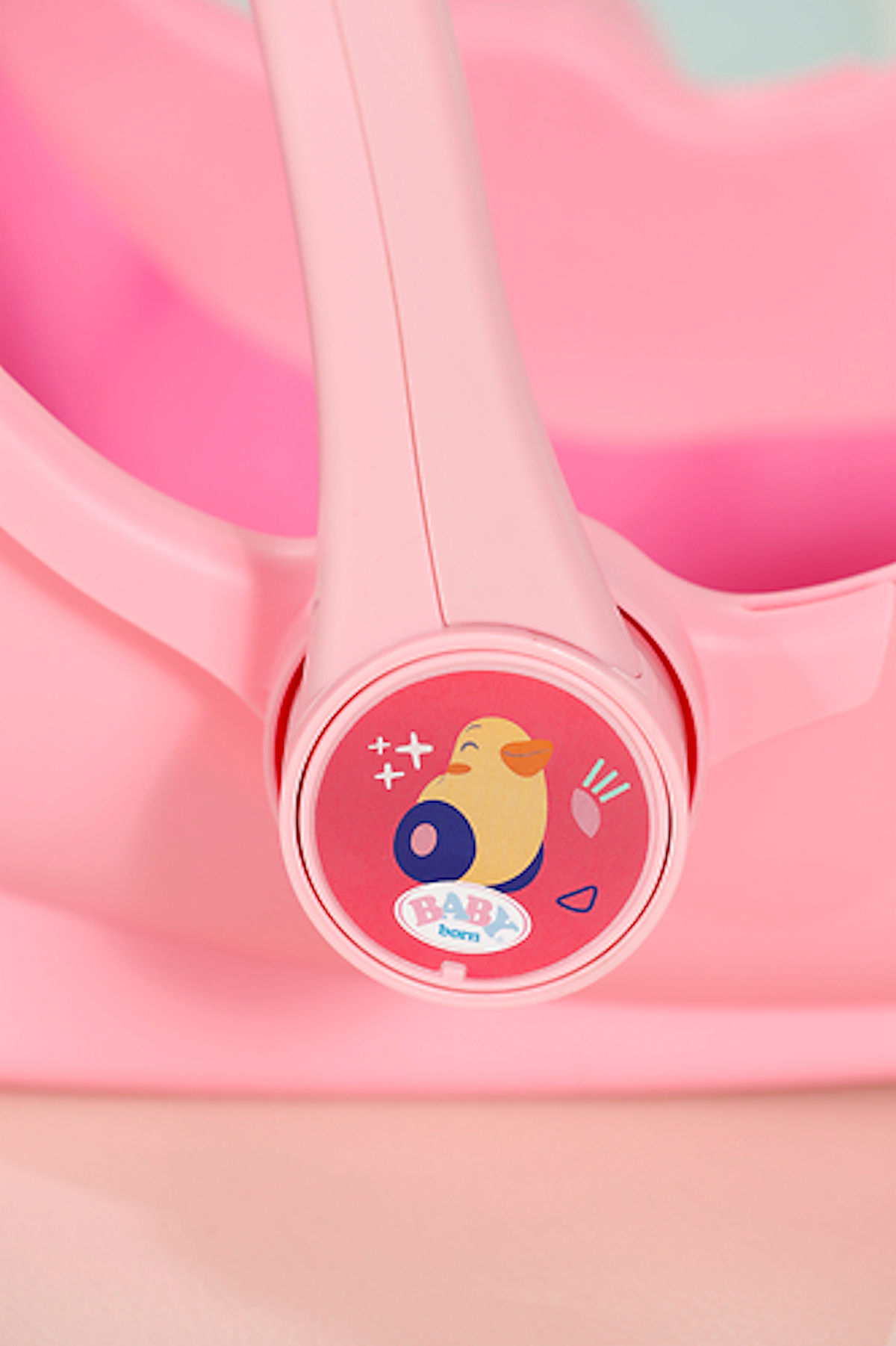 BABY born Comfortabele draagstoel roze