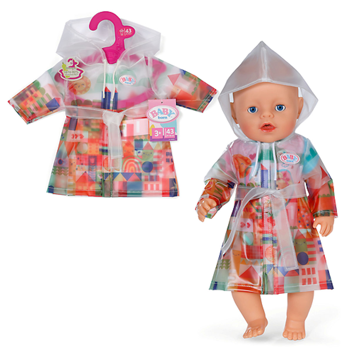 BABY born Jas City-stijl 43cm