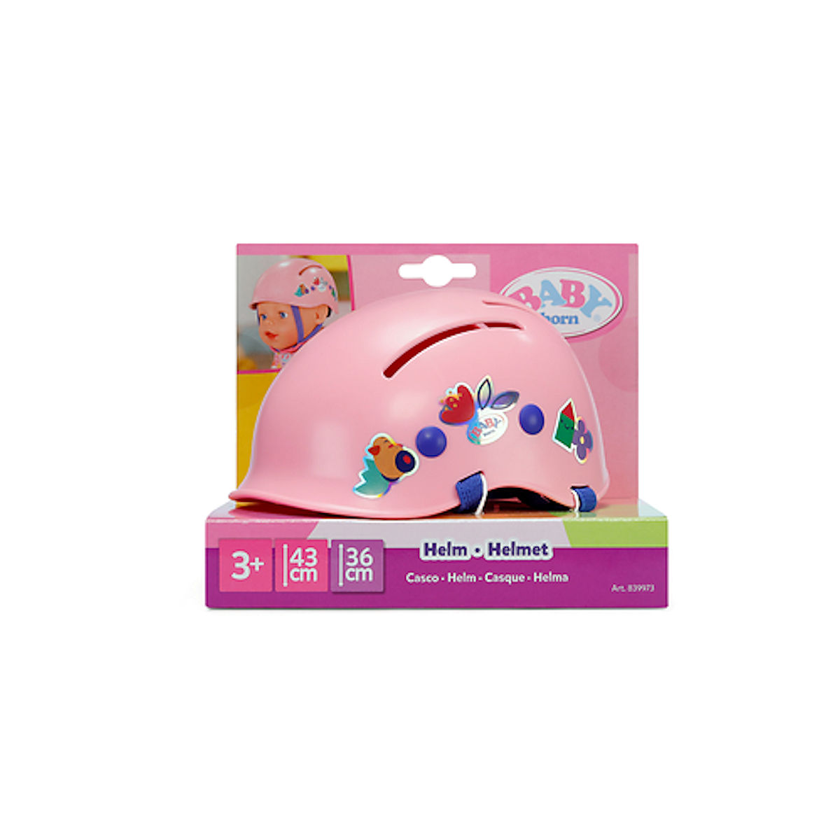 BABY born Helm 43cm