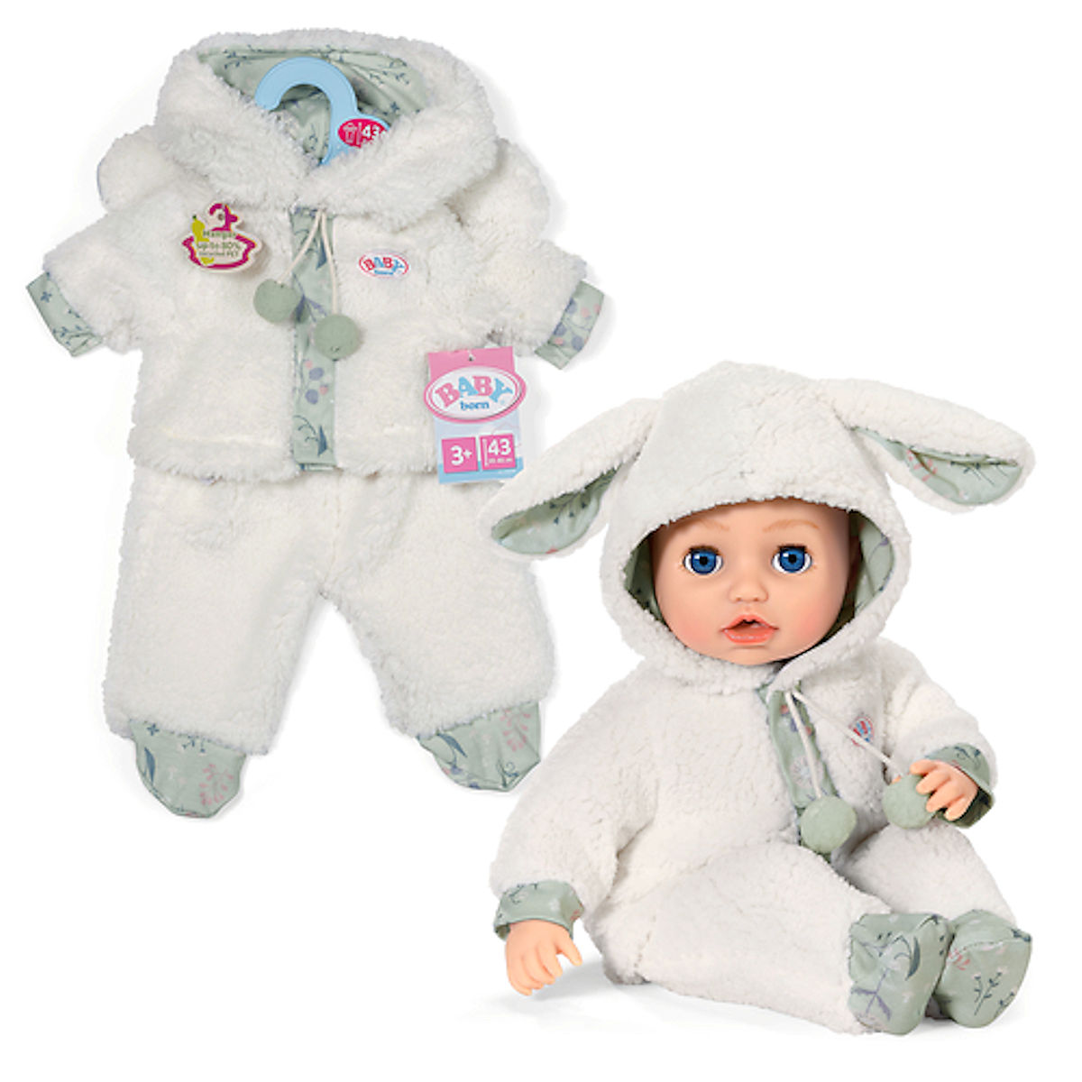 BABY born Schapenoutfit 43cm