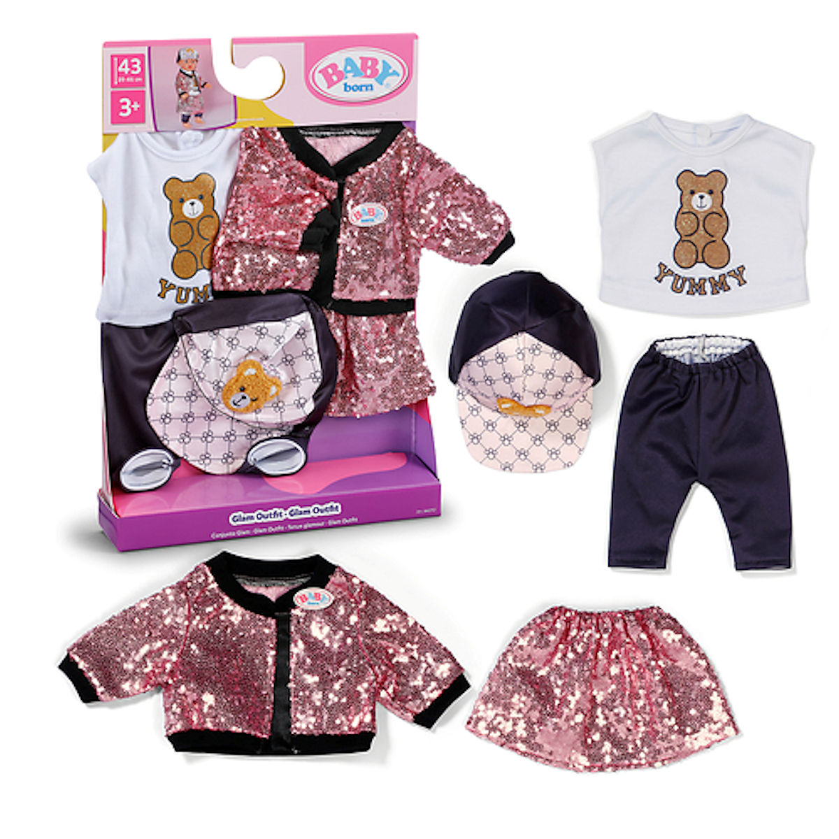 BABY born Glam-outfit 43cm
