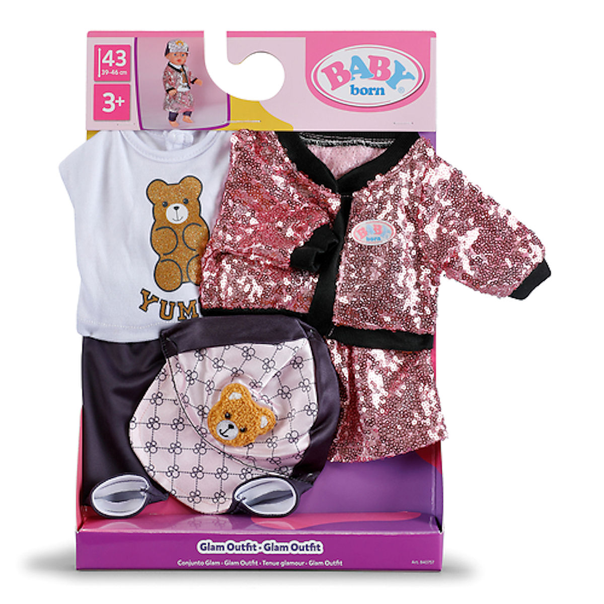 BABY born Glam-outfit 43cm