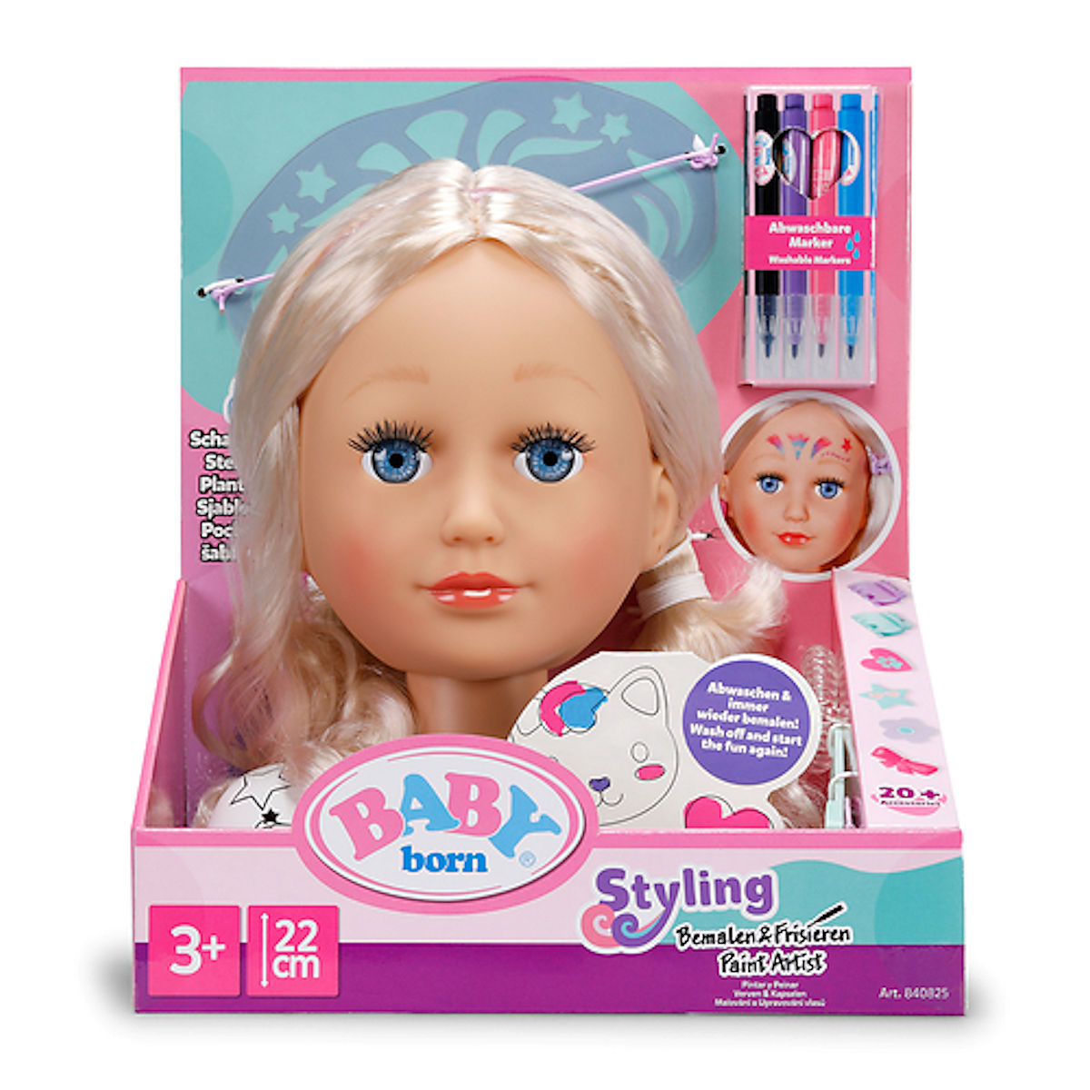 BABY born Stylinghoofd Creatief Schminkplezier
