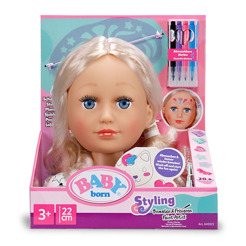 BABY born Stylinghoofd Creatief Schminkplezier
