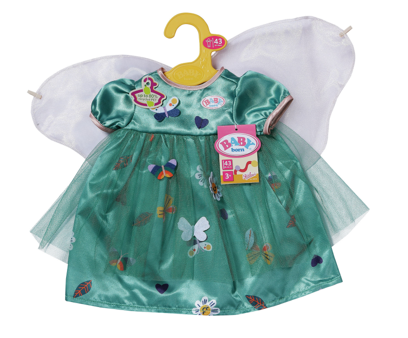 BABY born Feeenjurk met vleugels 43cm
