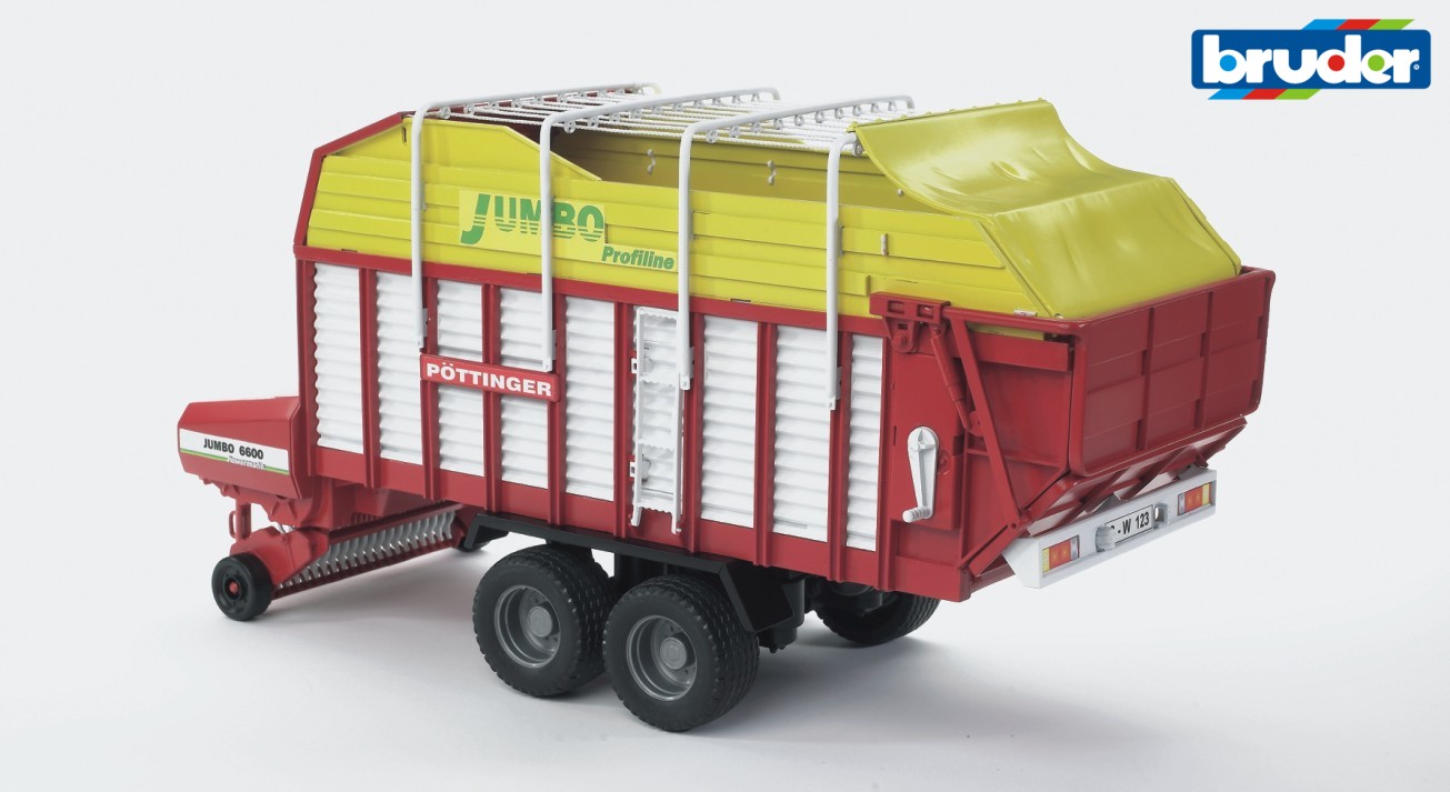 Bruder Pottinger Jumbo 6600 Profiline hooiraapwagen