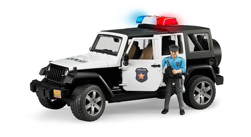Bruder Jeep Wrangler Unlimited Rubicon Politie