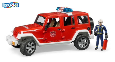 Bruder Jeep Wrangler Unlimited Rubicon Brandweer
