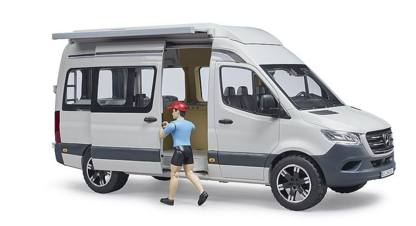 Bruder MB Sprinter Camper with driver