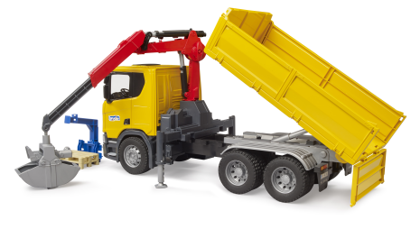 Bruder Scania Super 560R Constructie kraanwagen