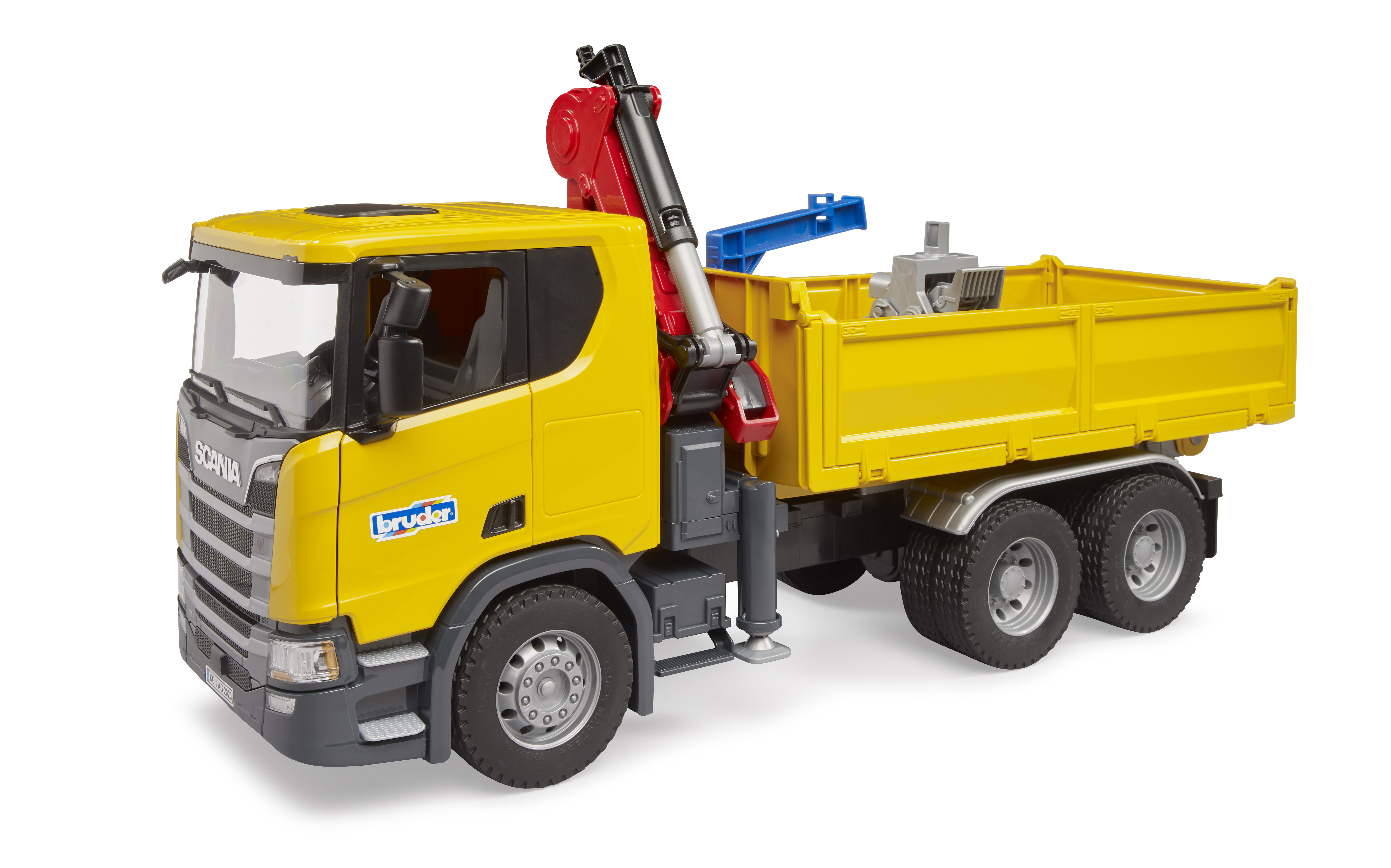 Bruder Scania Super 560R Constructie kraanwagen