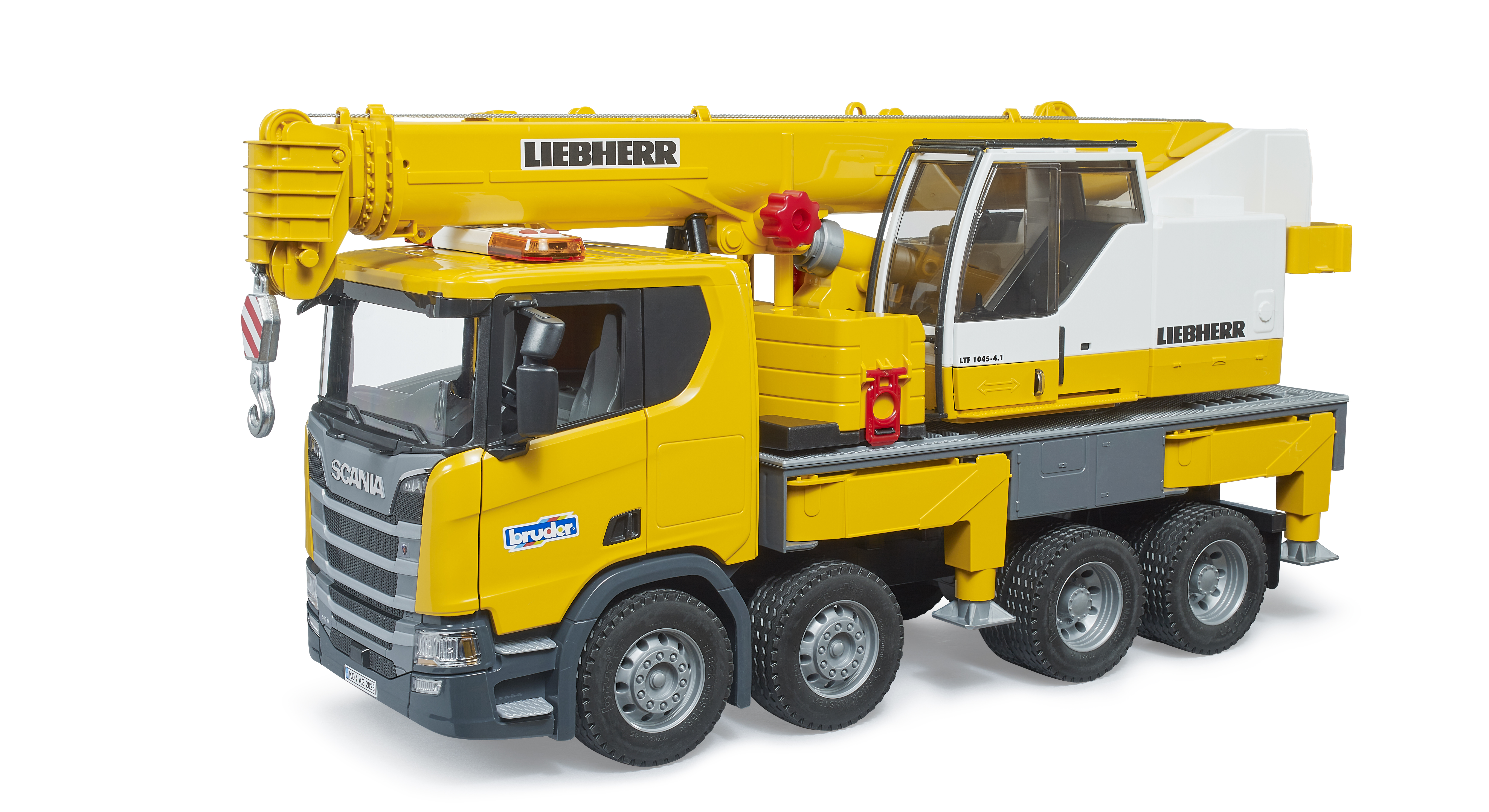 Bruder Scania Super 560R Liebherr kraan met truck