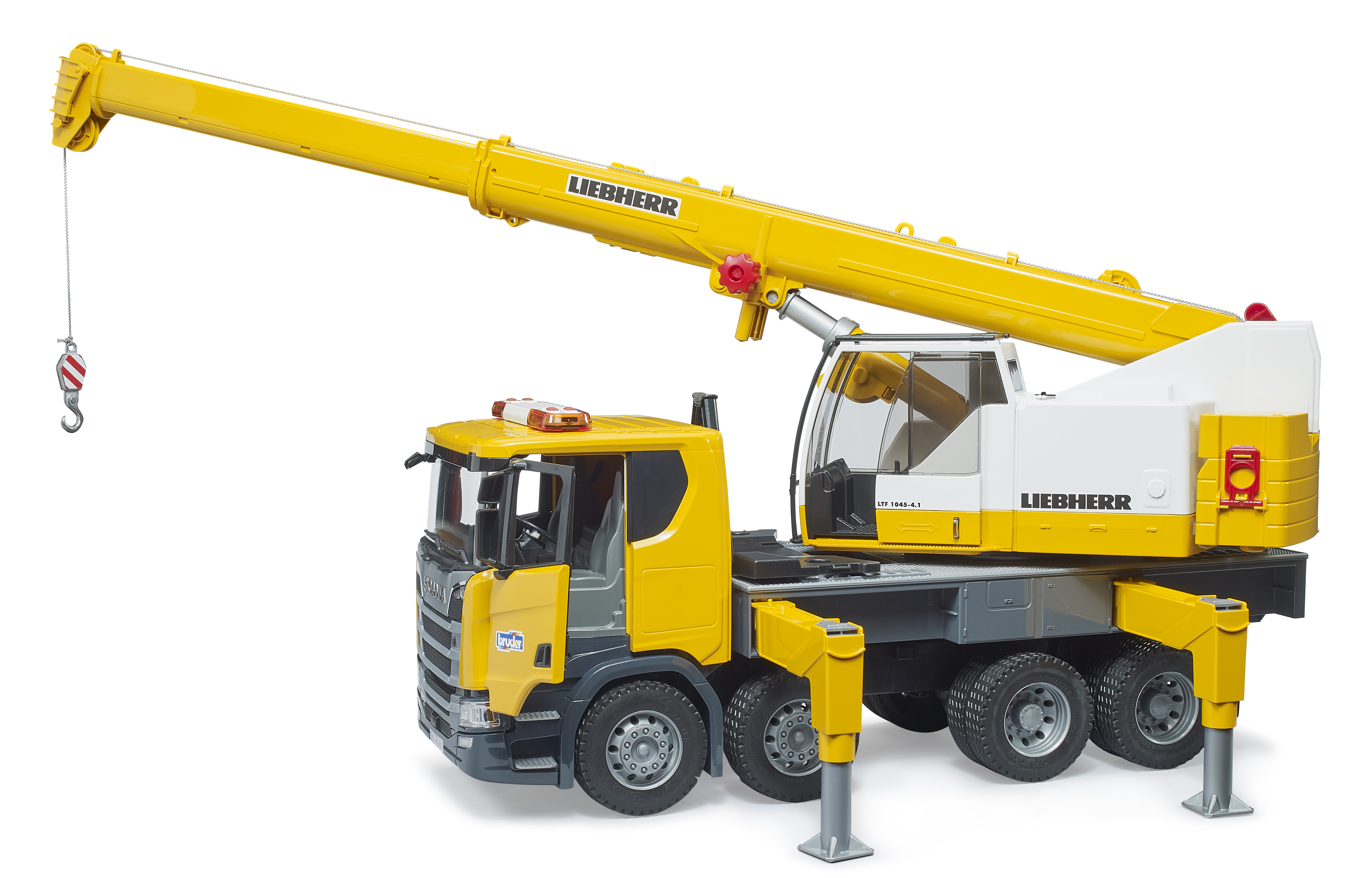 Bruder Scania Super 560R Liebherr kraan met truck