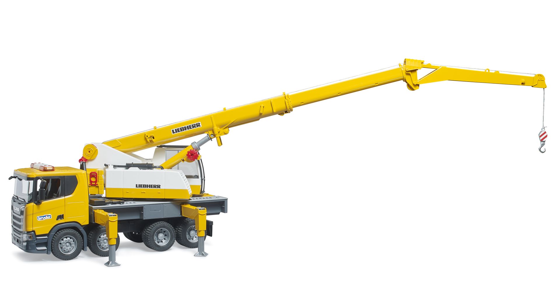 Bruder Scania Super 560R Liebherr kraan met truck