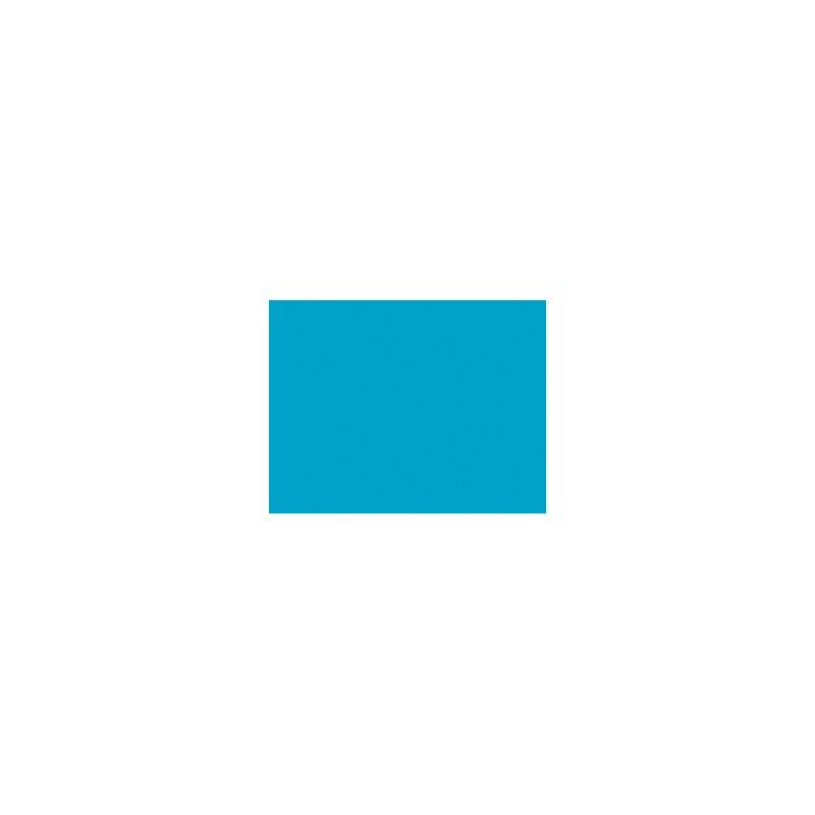 Fotokarton folia middenblauw 50x70cm 300gr pak a 25 vel