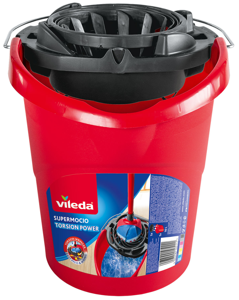 Vileda Supermocio Emmer met pers
