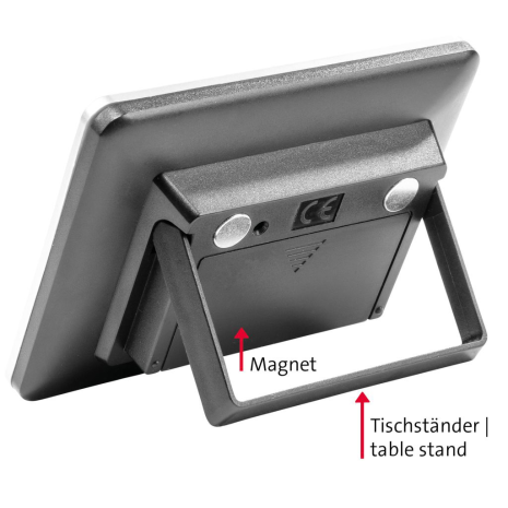 Westmark Digitale kookwekker Xl met magneet en standaard