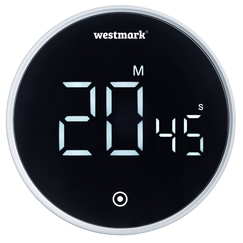 Westmark Digitale kookwekker rond