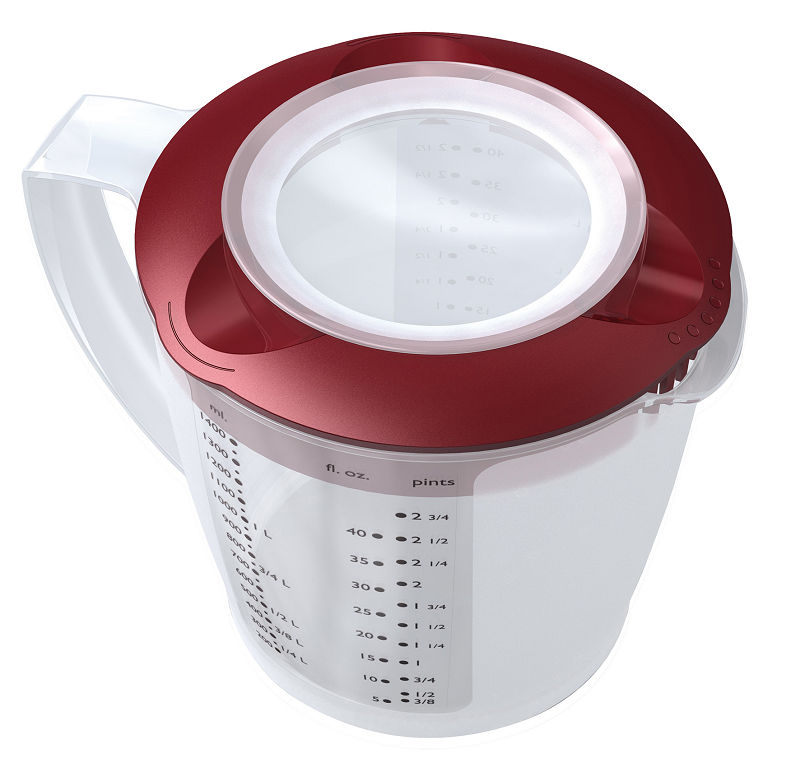Westmark mix en maatbeker 1,4 liter met deksel