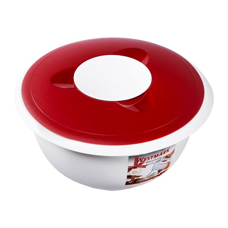 Westmark Beslagkom met deksel 3.5L rood