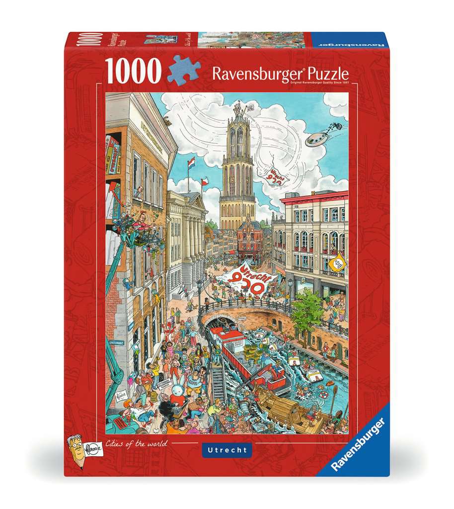 Puzzel 1000 stukjes Fleroux - Utrecht
