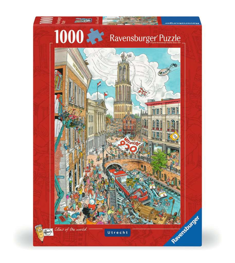 Puzzel 1000 stukjes Fleroux - Utrecht