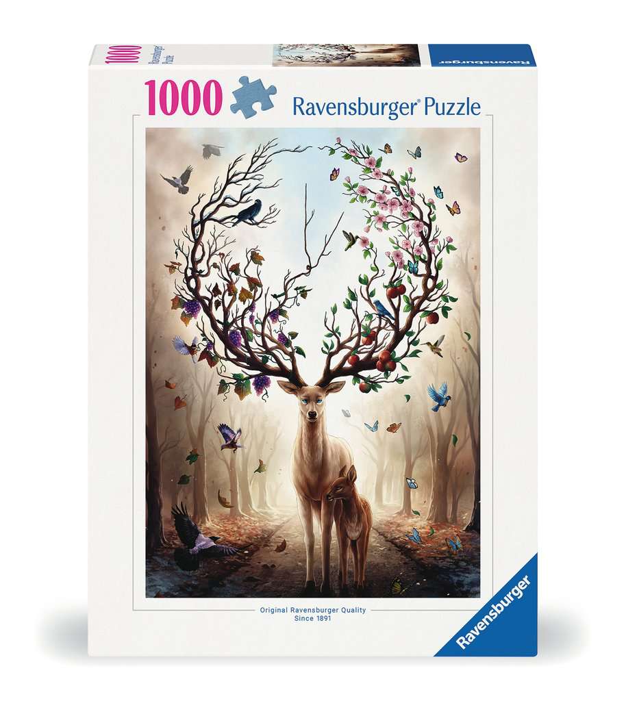 Puzzel 1000 stukjes - Magisch hert