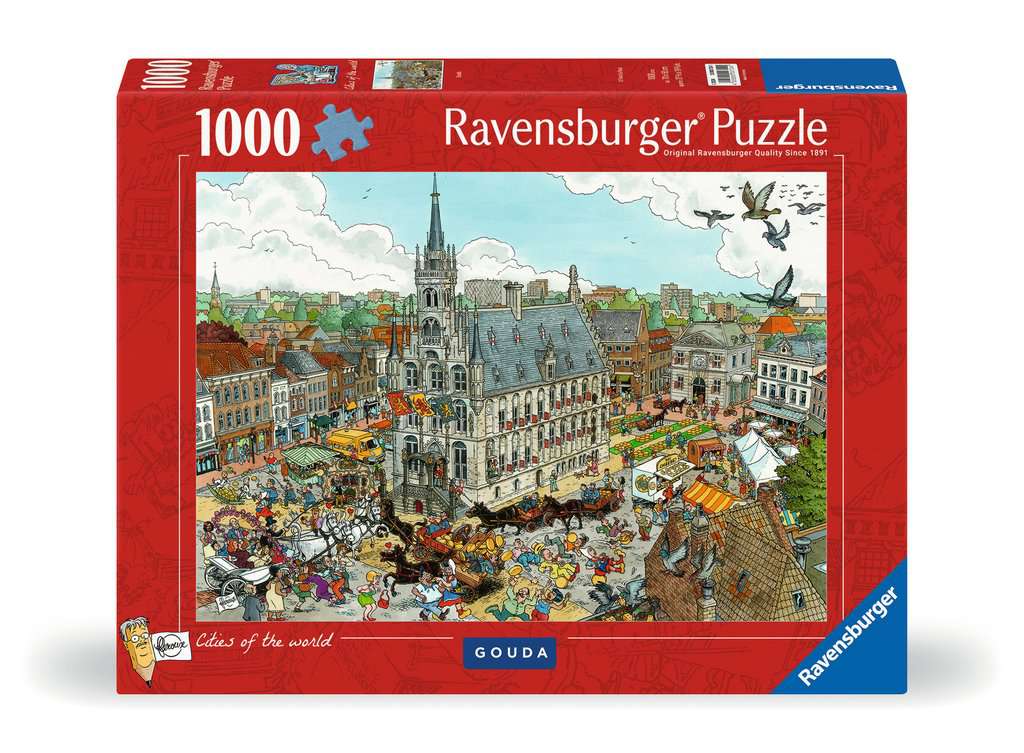 Puzzel 1000 stukjes Fleroux - Gouda