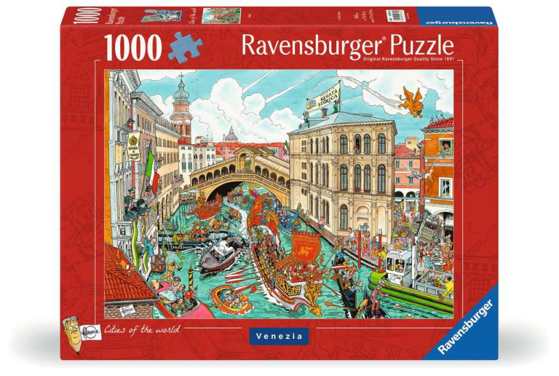 Puzzel 1000 stukjes Fleroux - Venetie