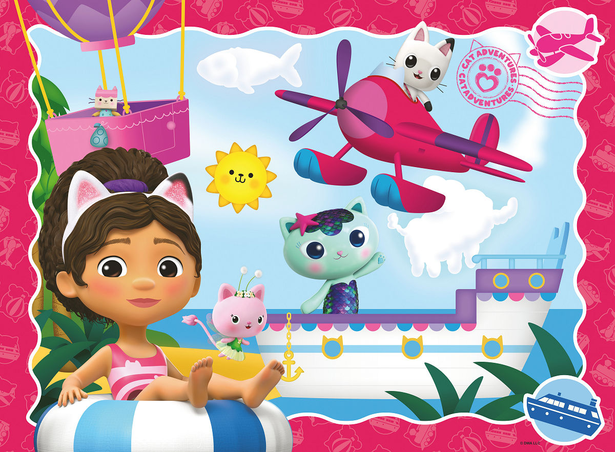 Puzzel 100 XXL Gabby's Dollhouse