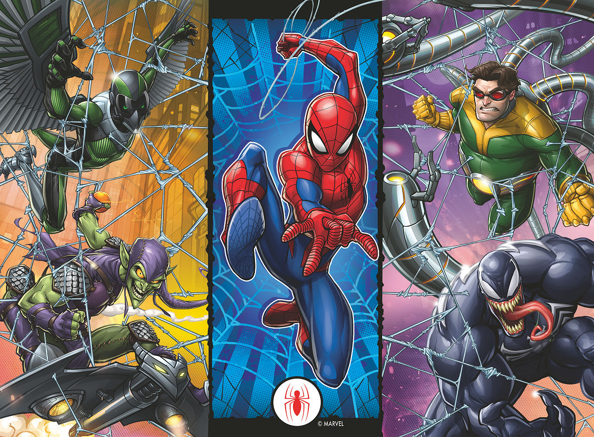 Puzzel 300 stukjes Marvel Spiderman