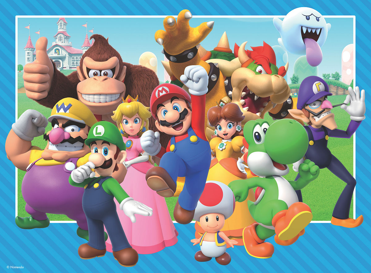Puzzel 100 XXL Super mario