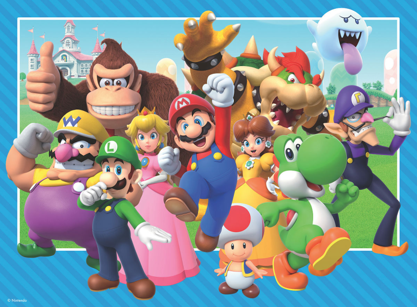 Puzzel 100 XXL Super mario