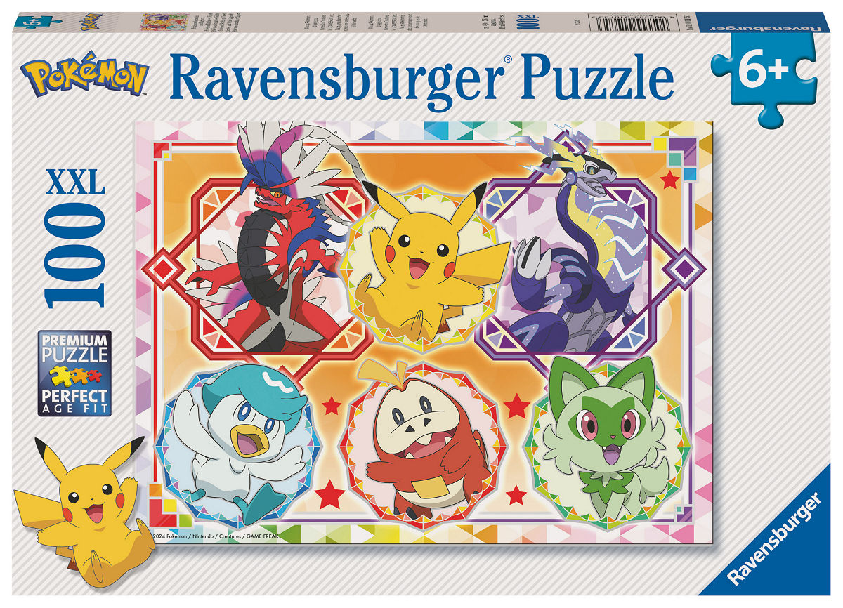 Puzzel 100 XXL Pokemon
