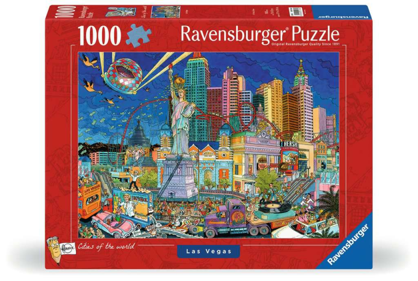 Puzzel 1000 stukjes Fleroux - Las Vegas