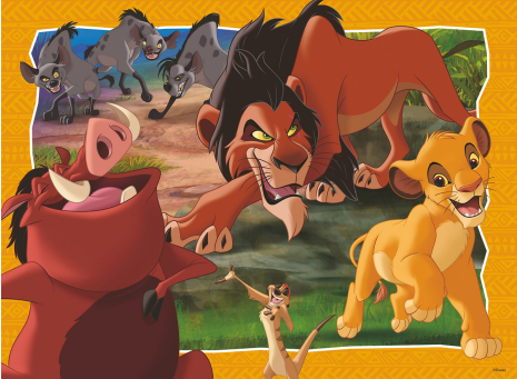 Puzzel 200 XXL Lion King