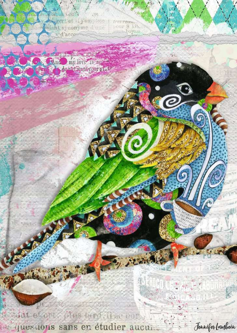 Puzzel 1000 stukjes - Swirly Bird