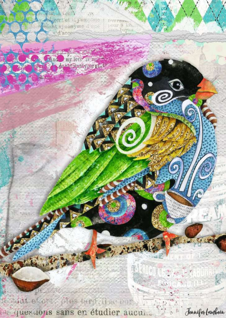 Puzzel 1000 stukjes - Swirly Bird