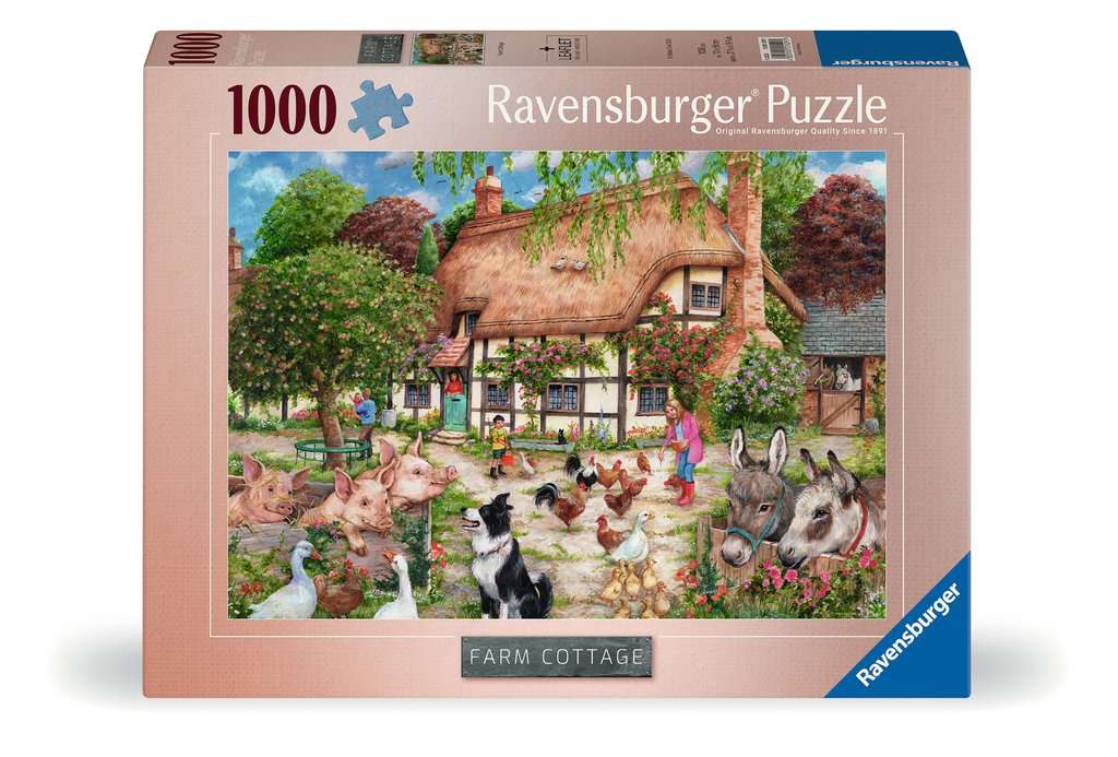 Puzzel 1000 stukjes - Farm Cottage