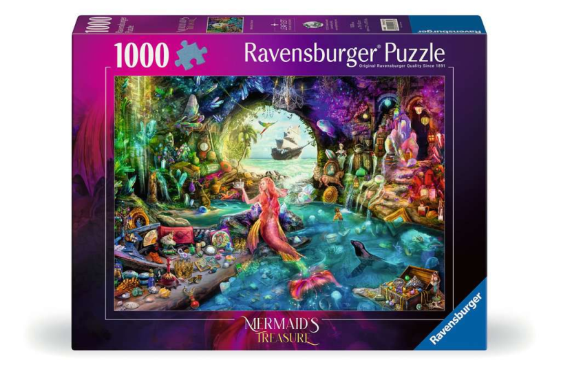 Puzzel 1000 stukjes - Mermaid's Treasure