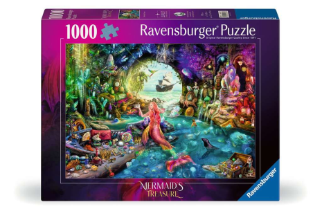Puzzel 1000 stukjes - Mermaid's Treasure