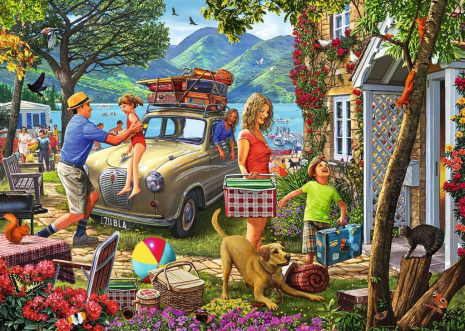 Puzzel 1000 stukjes - Holiday Cottage