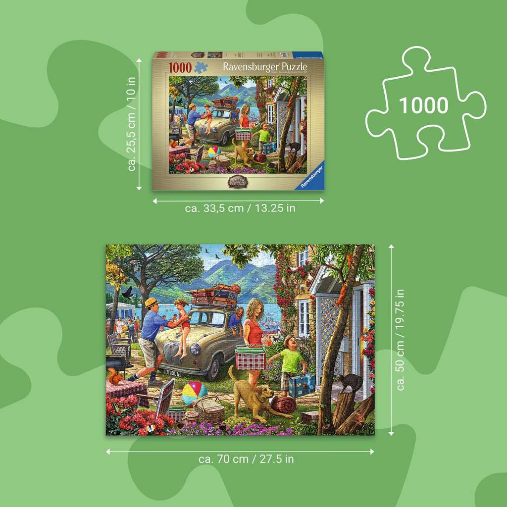 Puzzel 1000 stukjes - Holiday Cottage