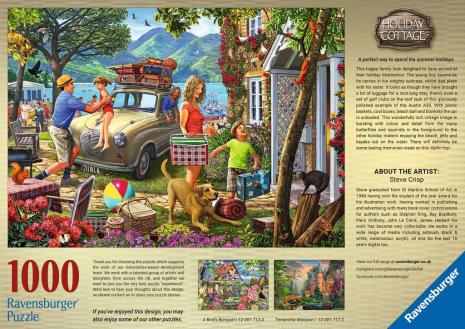 Puzzel 1000 stukjes - Holiday Cottage